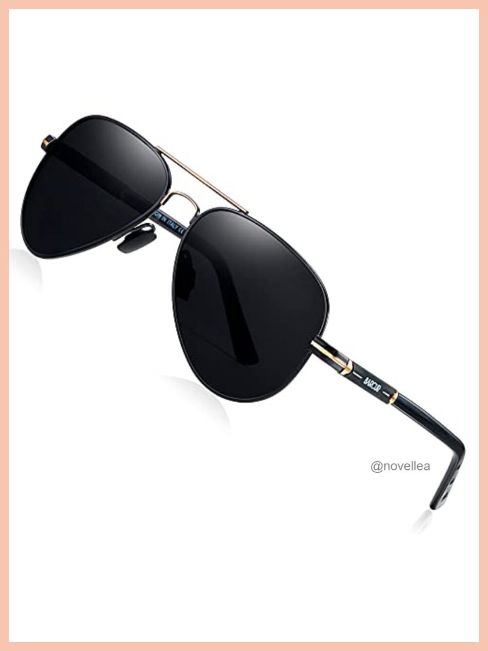 Classic Metal Frame Polarized Sunglasses UV400 for Driving Fishing